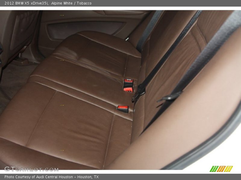 Alpine White / Tobacco 2012 BMW X5 xDrive35i