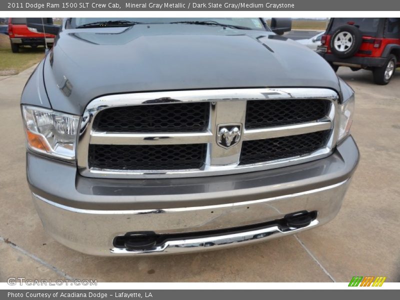 Mineral Gray Metallic / Dark Slate Gray/Medium Graystone 2011 Dodge Ram 1500 SLT Crew Cab