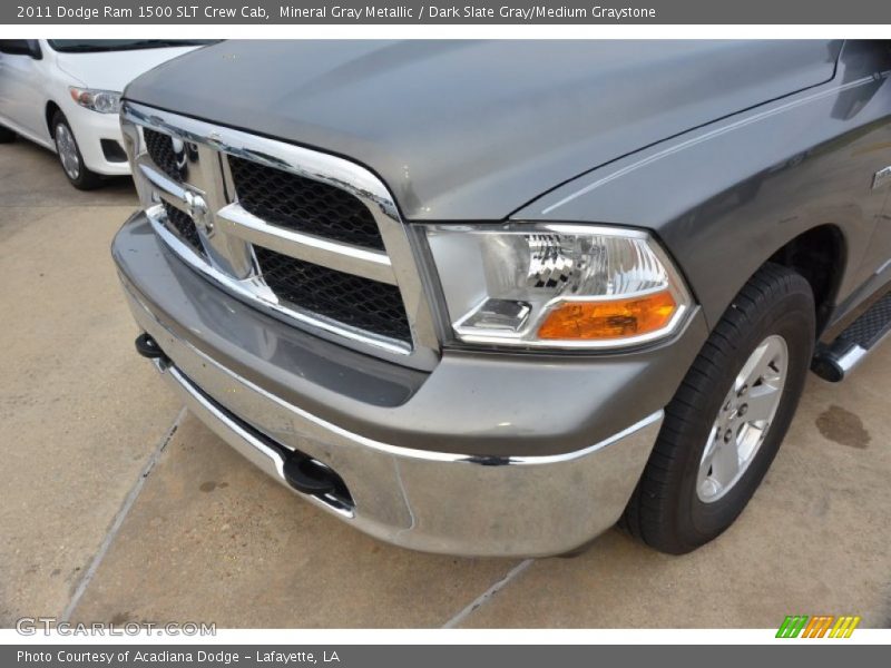 Mineral Gray Metallic / Dark Slate Gray/Medium Graystone 2011 Dodge Ram 1500 SLT Crew Cab