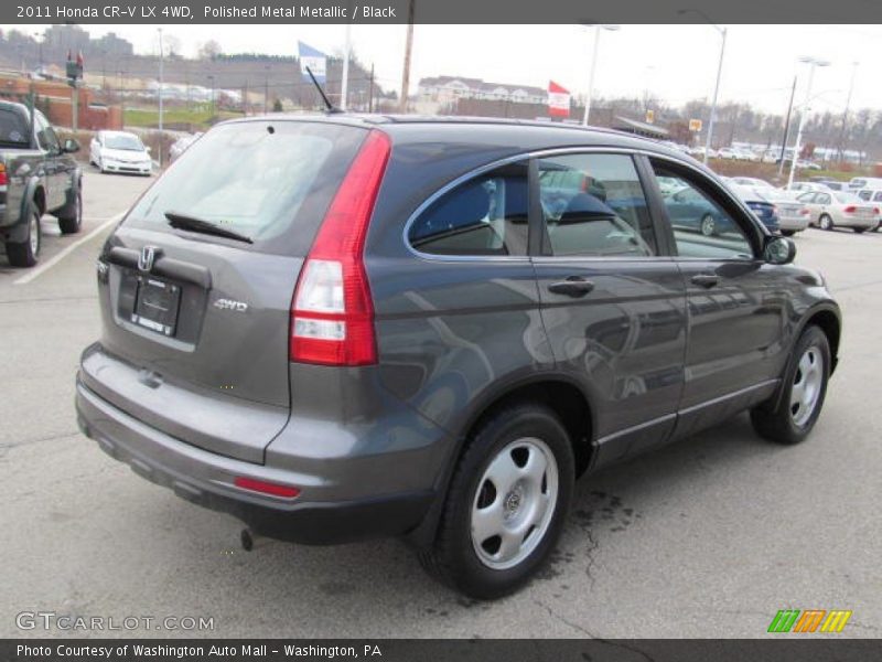 Polished Metal Metallic / Black 2011 Honda CR-V LX 4WD