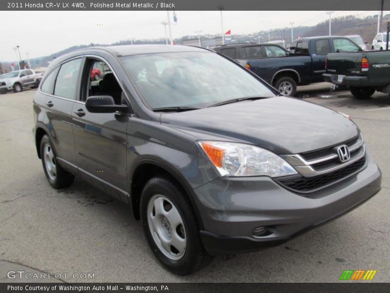 Polished Metal Metallic / Black 2011 Honda CR-V LX 4WD