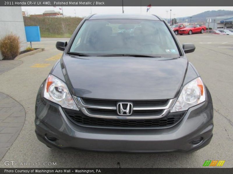 Polished Metal Metallic / Black 2011 Honda CR-V LX 4WD