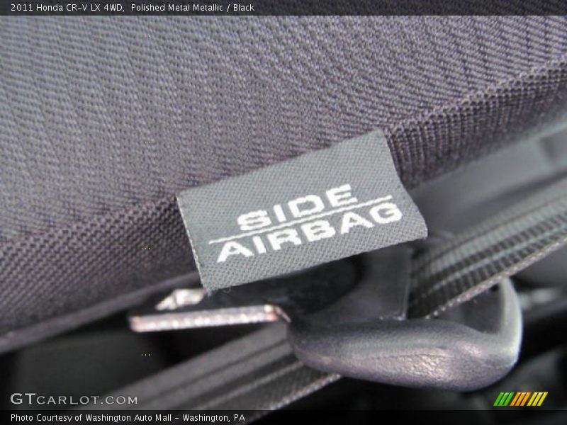 Polished Metal Metallic / Black 2011 Honda CR-V LX 4WD