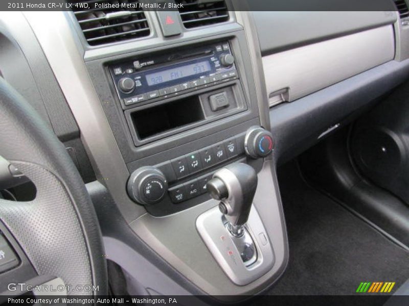 Polished Metal Metallic / Black 2011 Honda CR-V LX 4WD