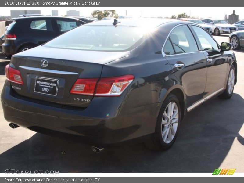Smoky Granite Mica / Light Gray 2010 Lexus ES 350