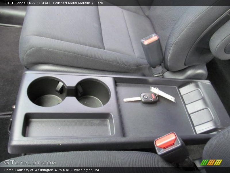 Polished Metal Metallic / Black 2011 Honda CR-V LX 4WD