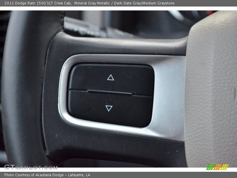 Mineral Gray Metallic / Dark Slate Gray/Medium Graystone 2011 Dodge Ram 1500 SLT Crew Cab