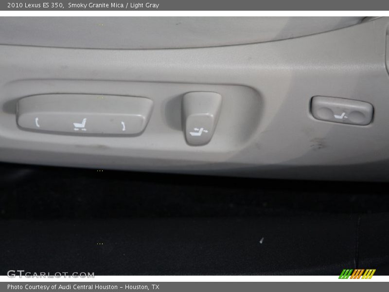 Smoky Granite Mica / Light Gray 2010 Lexus ES 350