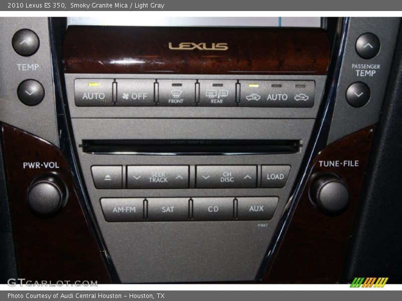 Smoky Granite Mica / Light Gray 2010 Lexus ES 350