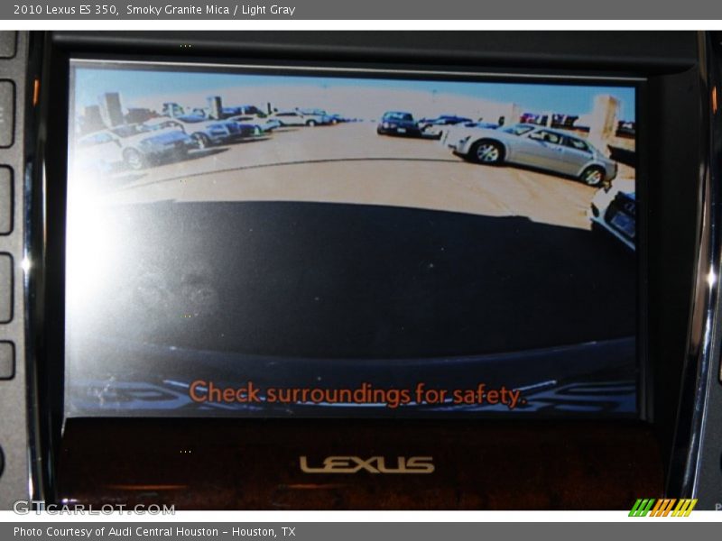 Smoky Granite Mica / Light Gray 2010 Lexus ES 350