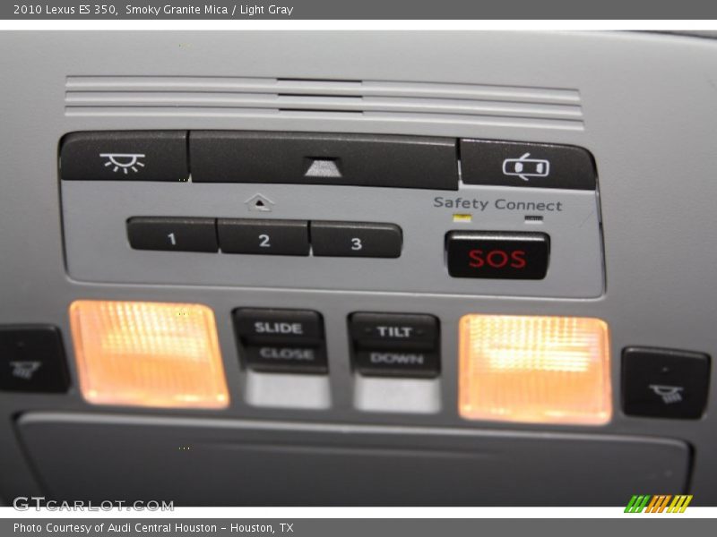Smoky Granite Mica / Light Gray 2010 Lexus ES 350