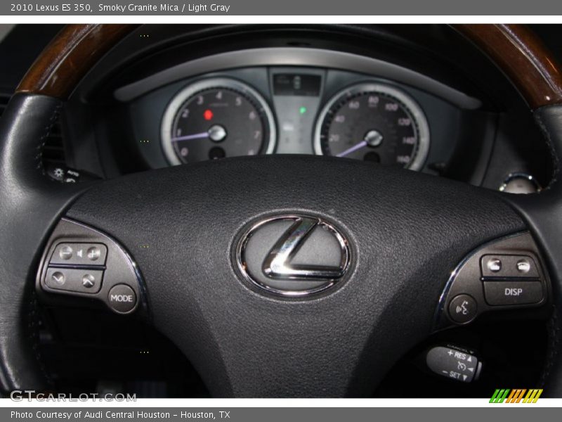 Smoky Granite Mica / Light Gray 2010 Lexus ES 350