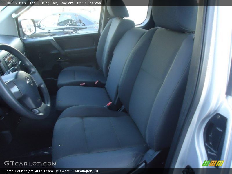 Radiant Silver / Charcoal 2008 Nissan Titan XE King Cab
