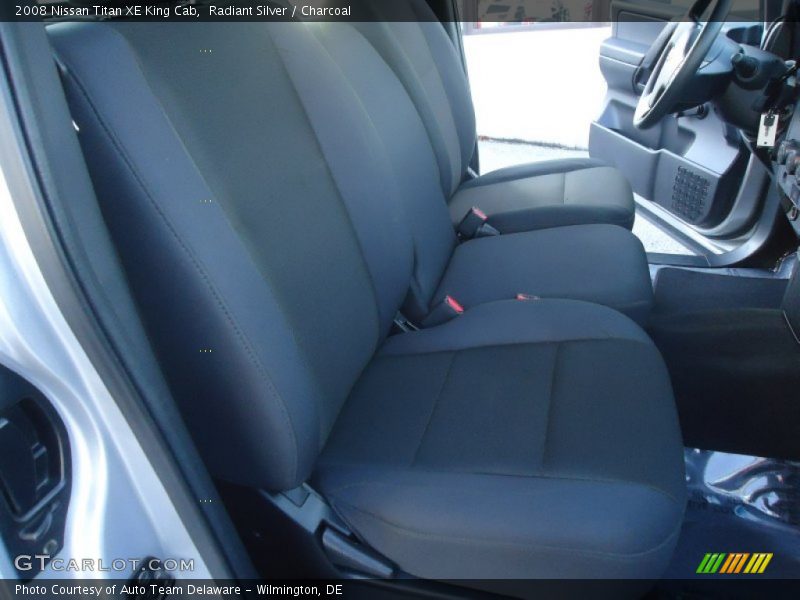 Radiant Silver / Charcoal 2008 Nissan Titan XE King Cab