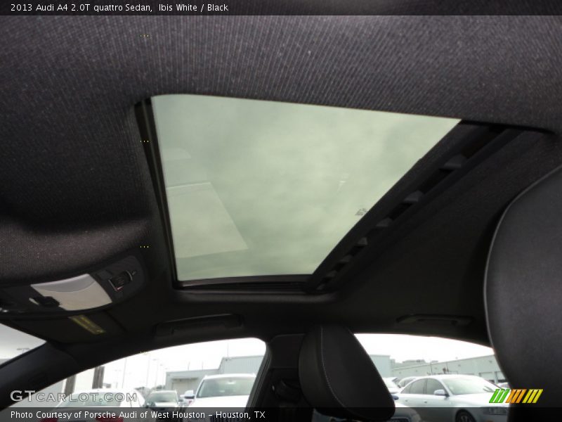 Sunroof of 2013 A4 2.0T quattro Sedan