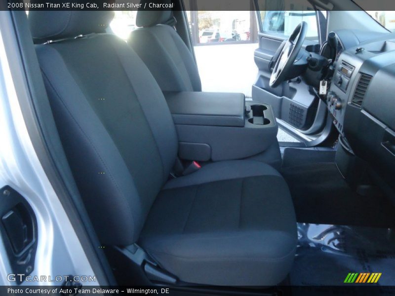 Radiant Silver / Charcoal 2008 Nissan Titan XE King Cab