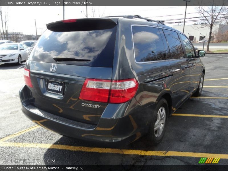 Sage Brush Pearl / Ivory 2005 Honda Odyssey EX-L