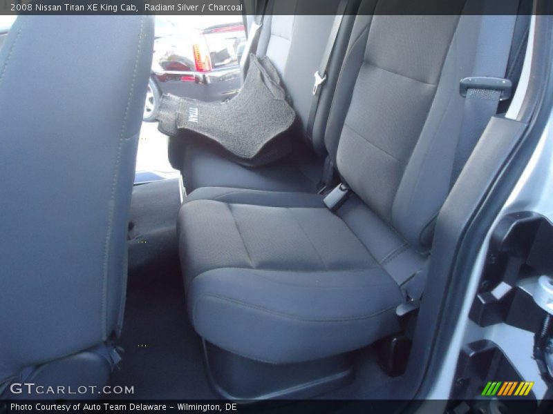 Radiant Silver / Charcoal 2008 Nissan Titan XE King Cab
