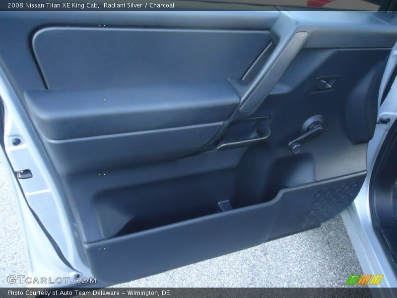 Radiant Silver / Charcoal 2008 Nissan Titan XE King Cab