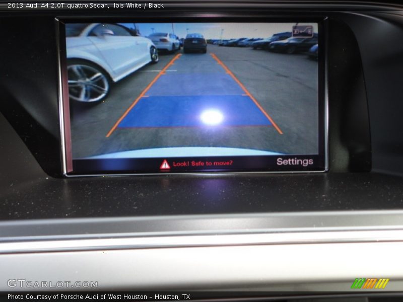 Ibis White / Black 2013 Audi A4 2.0T quattro Sedan