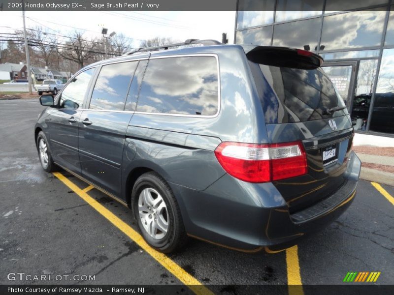 Sage Brush Pearl / Ivory 2005 Honda Odyssey EX-L
