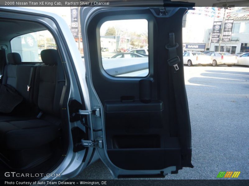 Radiant Silver / Charcoal 2008 Nissan Titan XE King Cab