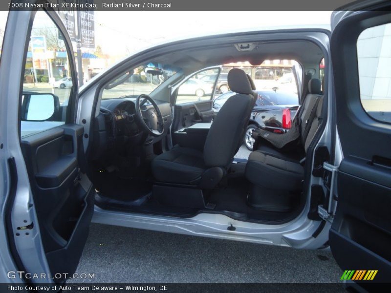Radiant Silver / Charcoal 2008 Nissan Titan XE King Cab