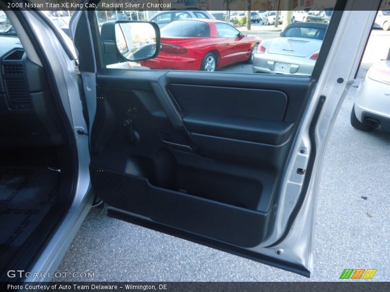 Radiant Silver / Charcoal 2008 Nissan Titan XE King Cab