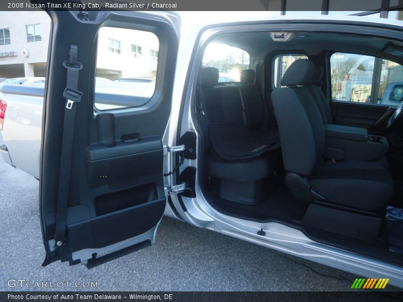 Radiant Silver / Charcoal 2008 Nissan Titan XE King Cab