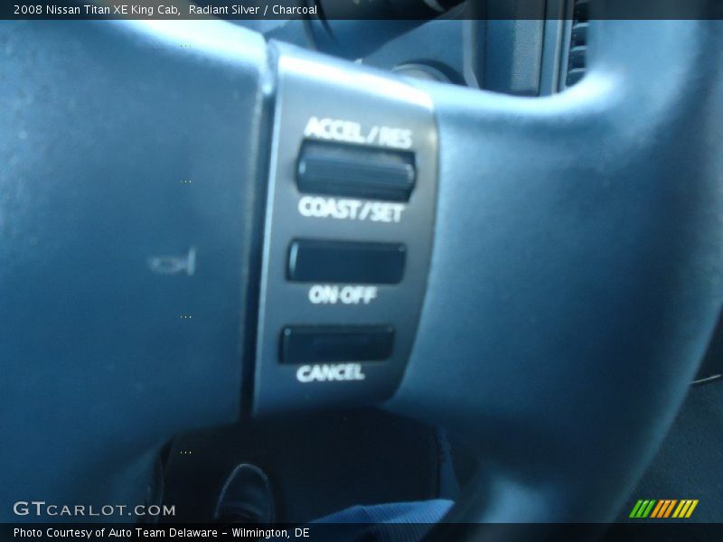 Radiant Silver / Charcoal 2008 Nissan Titan XE King Cab