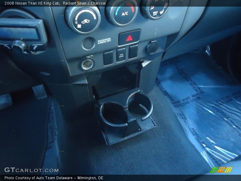 Radiant Silver / Charcoal 2008 Nissan Titan XE King Cab