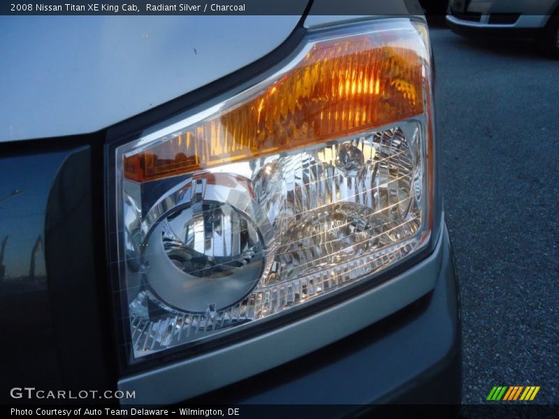 Radiant Silver / Charcoal 2008 Nissan Titan XE King Cab