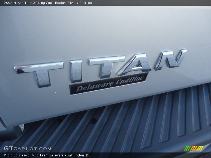 Radiant Silver / Charcoal 2008 Nissan Titan XE King Cab