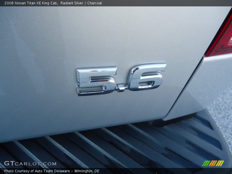 Radiant Silver / Charcoal 2008 Nissan Titan XE King Cab