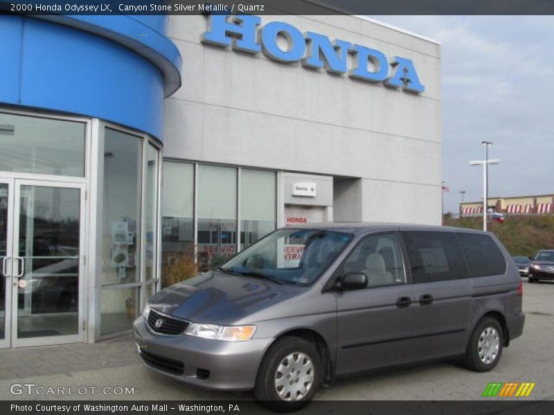 Canyon Stone Silver Metallic / Quartz 2000 Honda Odyssey LX