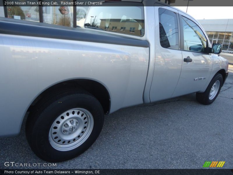 Radiant Silver / Charcoal 2008 Nissan Titan XE King Cab