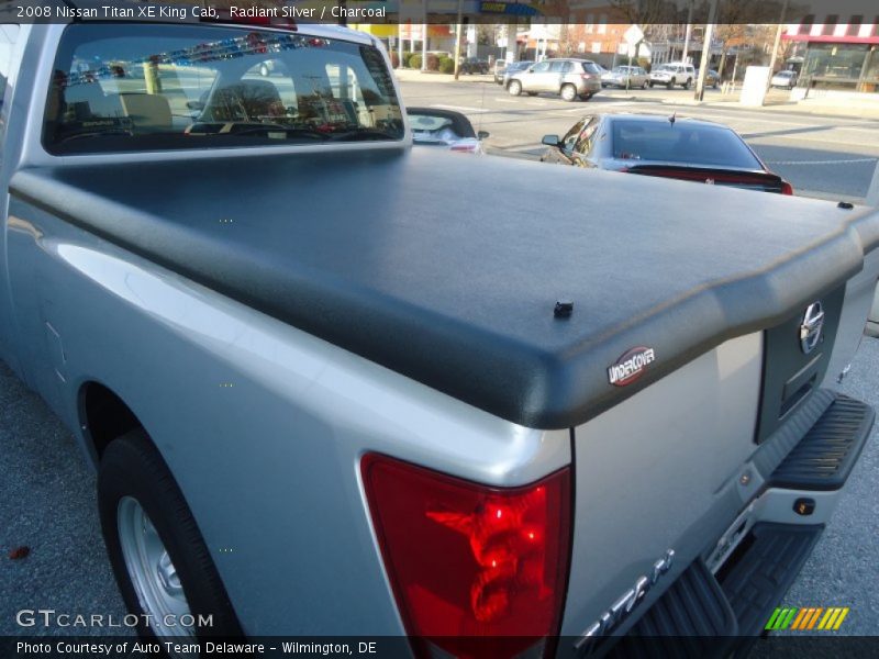 Radiant Silver / Charcoal 2008 Nissan Titan XE King Cab