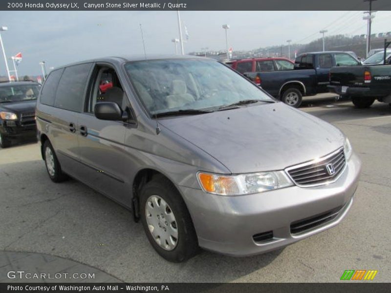 Canyon Stone Silver Metallic / Quartz 2000 Honda Odyssey LX