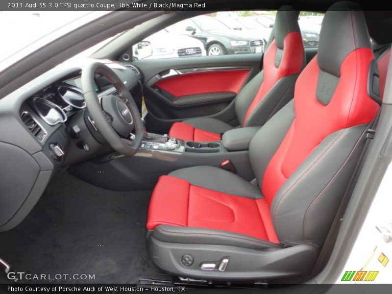 Front Seat of 2013 S5 3.0 TFSI quattro Coupe