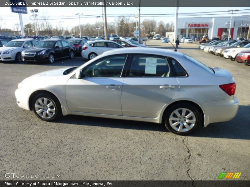 Spark Silver Metallic / Carbon Black 2010 Subaru Impreza 2.5i Sedan