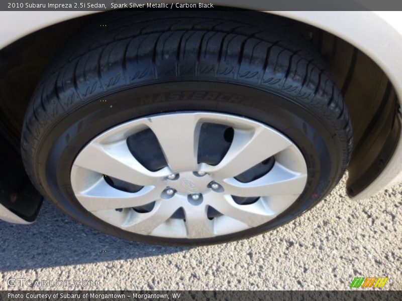 Spark Silver Metallic / Carbon Black 2010 Subaru Impreza 2.5i Sedan