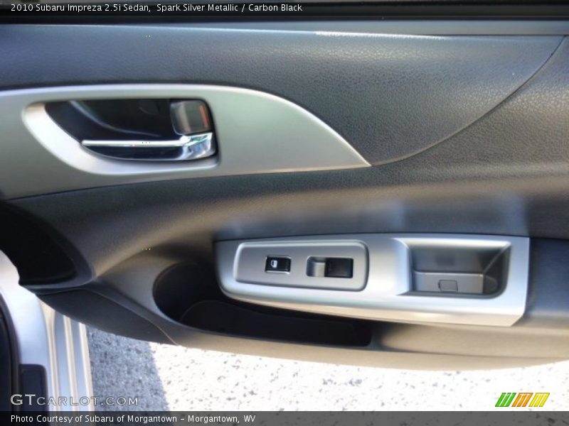 Spark Silver Metallic / Carbon Black 2010 Subaru Impreza 2.5i Sedan