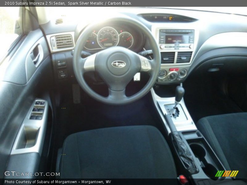 Spark Silver Metallic / Carbon Black 2010 Subaru Impreza 2.5i Sedan