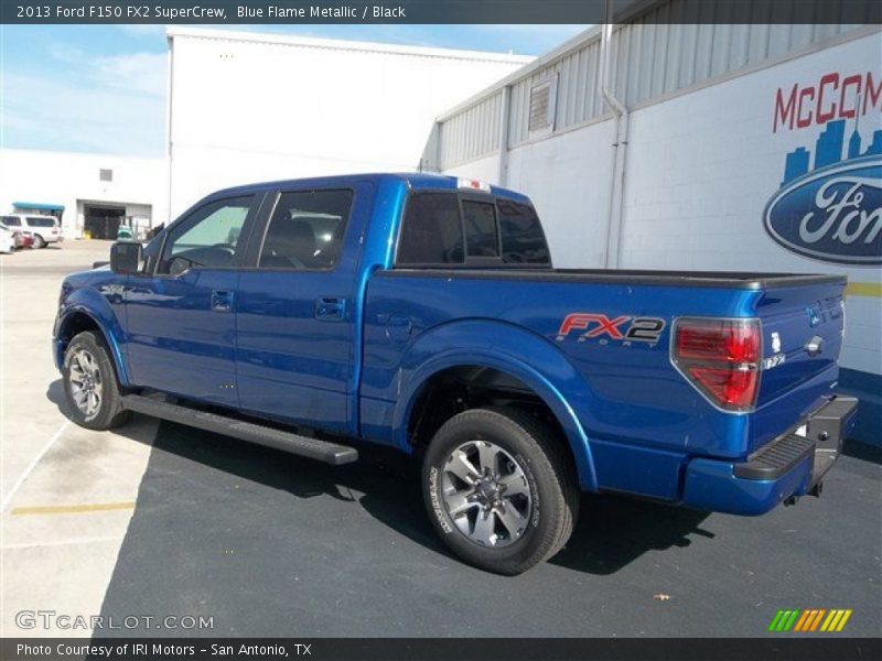 Blue Flame Metallic / Black 2013 Ford F150 FX2 SuperCrew