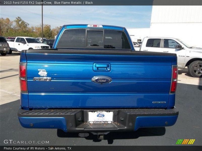 Blue Flame Metallic / Black 2013 Ford F150 FX2 SuperCrew