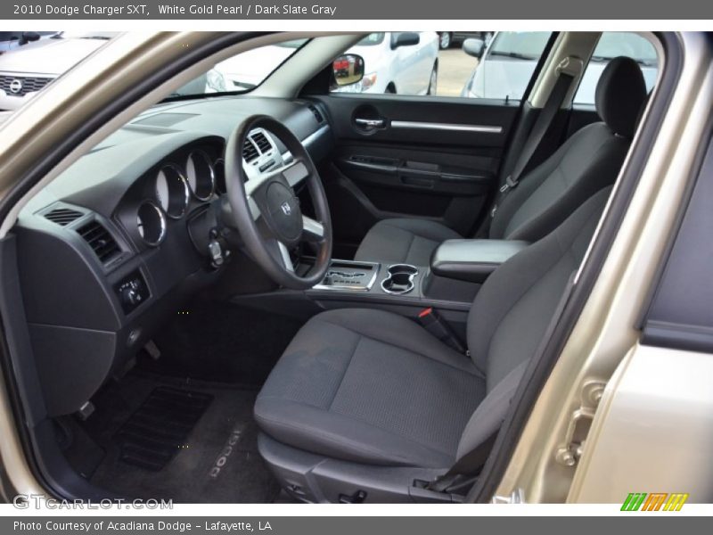 White Gold Pearl / Dark Slate Gray 2010 Dodge Charger SXT