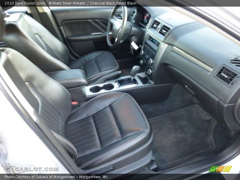 Front Seat of 2010 Fusion Sport