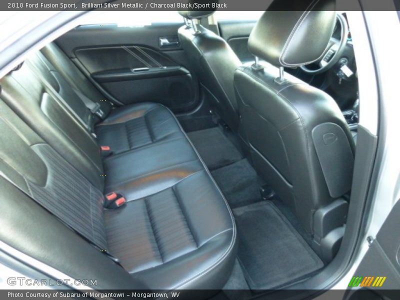 Rear Seat of 2010 Fusion Sport