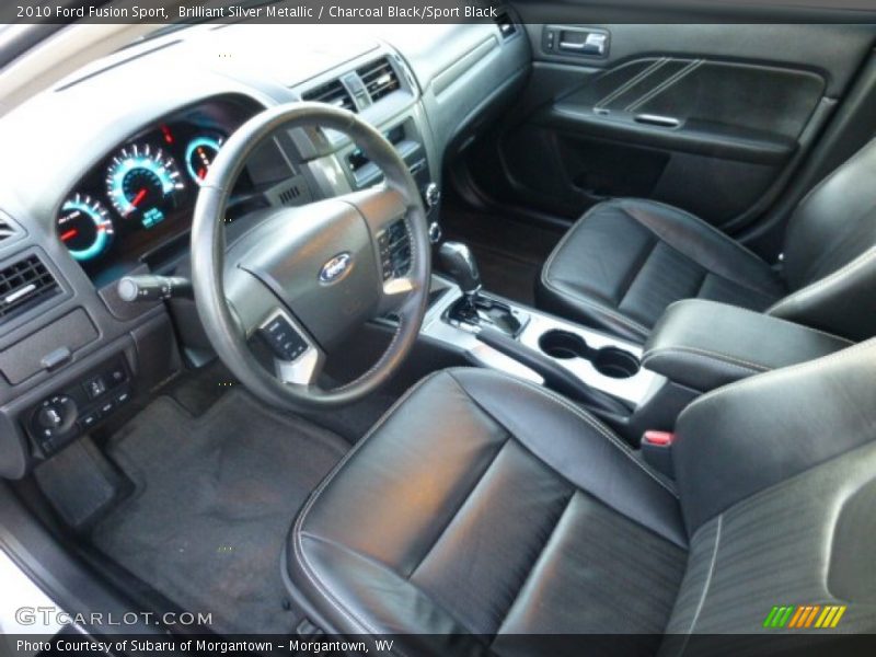 Charcoal Black/Sport Black Interior - 2010 Fusion Sport 