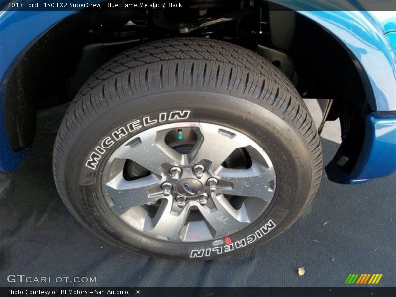 Blue Flame Metallic / Black 2013 Ford F150 FX2 SuperCrew